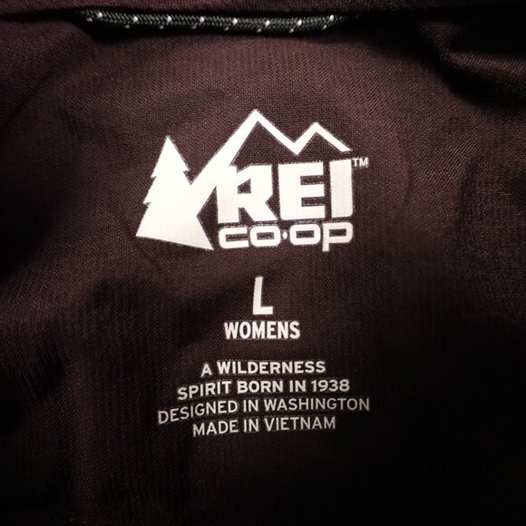 REI Co-op Sahara Long-Sleeve Button-Up Shirt Women’s Large Brown - Picture 2 of 12